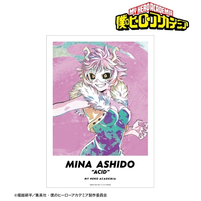 【グッズ-ポスター】TVアニメ『僕のヒーローアカデミア』 芦戸三奈 Ani-Art 第5弾 A3マット加工ポスター【再販】