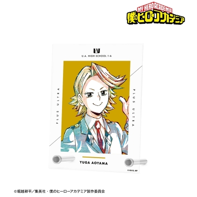 【グッズ-置きもの】TVアニメ『僕のヒーローアカデミア』 青山優雅 Ani-Art 第4弾 vol.2 A6アクリルパネル【再販】