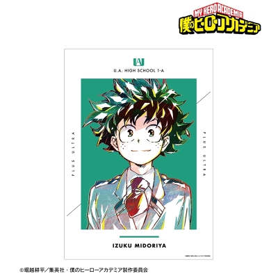 【グッズ-ポスター】TVアニメ『僕のヒーローアカデミア』 緑谷出久 Ani-Art 第4弾 vol.2 A3マット加工ポスター【再販】