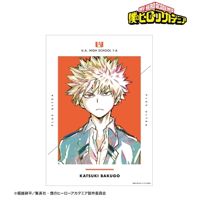 【グッズ-ポスター】TVアニメ『僕のヒーローアカデミア』 爆豪勝己 Ani-Art 第4弾 vol.2 A3マット加工ポスター【再販】