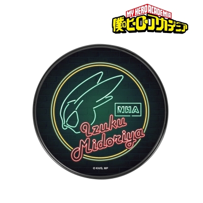 【グッズ-電化製品】TVアニメ『僕のヒーローアカデミア』 緑谷出久 Ani-Neon サークル型Qi対応充電器【再販】