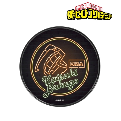 【グッズ-電化製品】TVアニメ『僕のヒーローアカデミア』 爆豪勝己 Ani-Neon サークル型Qi対応充電器【再販】