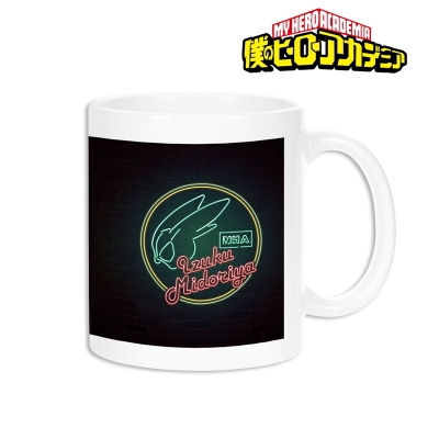 【グッズ-マグカップ】TVアニメ『僕のヒーローアカデミア』 緑谷出久 Ani-Neon マグカップ【再販】