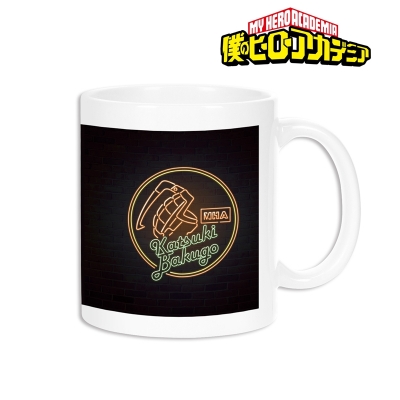 【グッズ-マグカップ】TVアニメ『僕のヒーローアカデミア』 爆豪勝己 Ani-Neon マグカップ【再販】
