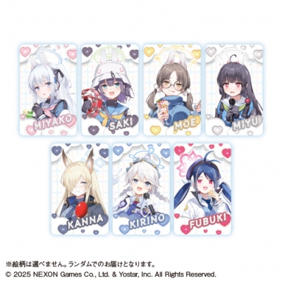 【グッズ-カード】ブルーアーカイブ トレーディングビジュアルカード<全7種・ランダム>【カラオケの鉄人コラボ】