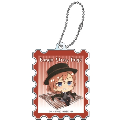 【グッズ-キーホルダー】文豪ストレイドッグス ぽぷきゃら KITTEコレクション 中原中也 ノーマル【再販】