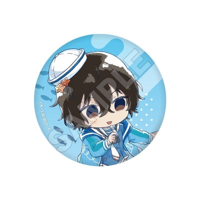 【グッズ-バッチ】文豪ストレイドッグス Sketchu! 水族館 缶バッジ 太宰治【再販】