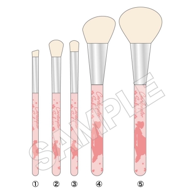 【グッズ-化粧雑貨】カードキャプターさくら メイクブラシセット【再販】