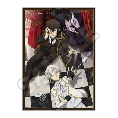 【グッズ-ポスター】文豪ストレイドッグス クリアポスター vol.2 集合(仮面)【再販】