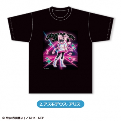 【グッズ-Tシャツ】アニメ『魔入りました!入間くん』 コラボTシャツ<2.アスモデウス・アリス>【カラオケの鉄人コラボVol.4】