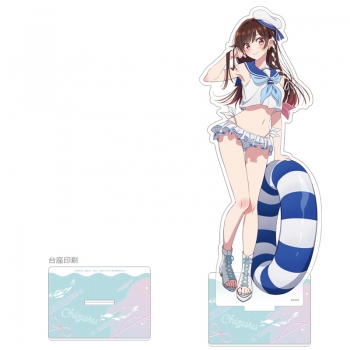 グッズ-スタンドポップ】彼女、お借りします 描き下ろし特大アクリル 