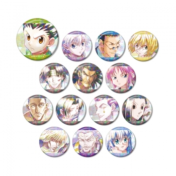 グッズ-バッチ】HUNTER×HUNTER トレーディング Ani-Art aqua label 