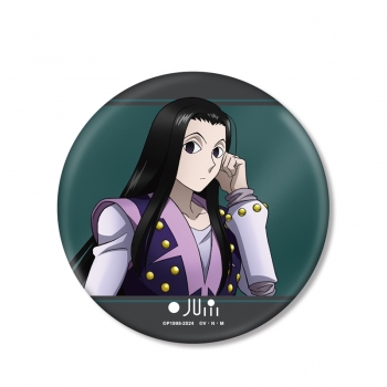 グッズ-バッチ】HUNTER×HUNTER 描き下ろし イルミ 歩みver. BIG缶 