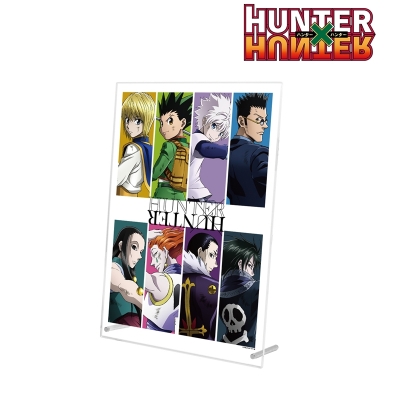 【グッズ-置きもの】HUNTER×HUNTER 描き下ろし 集合 戦う背中ver. A4アクリルパネル【再販】
