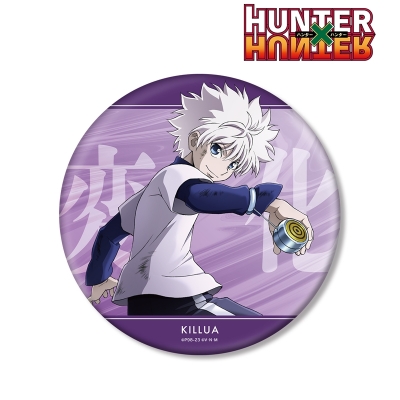 【グッズ-バッチ】HUNTER×HUNTER 描き下ろし キルア 戦う背中ver. BIG缶バッジ【再販】
