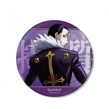 グッズ-バッチ】HUNTER×HUNTER 描き下ろし クロロ 戦う背中ver. BIG缶 