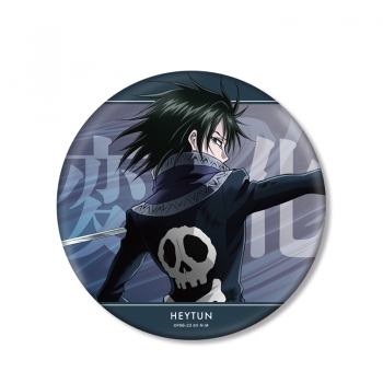 グッズ-バッチ】HUNTER×HUNTER 描き下ろし フェイタン 戦う背中ver 