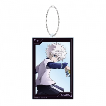 グッズ-キーホルダー】HUNTER×HUNTER 描き下ろし キルア 戦う背中ver 