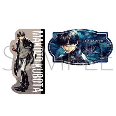 【グッズ-ステッカー】WILD ADAPTER ステッカーセット/久保田誠人【再販】