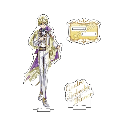 【グッズ-スタンドポップ】新機動戦記ガンダムW Knight Style アクリルスタンド カトル・ラバーバ・ウィナー【再販】