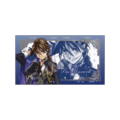 【グッズ-ステッカー】新機動戦記ガンダムW Knight Style ステッカー デュオ・マックスウェル【再販】