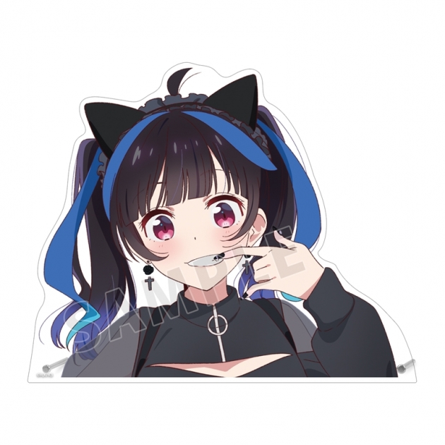 【グッズ-スタンドポップ】TVアニメ『彼女、お借りします』 描き下ろし 八重森みに ガーリーファッションver. 特大ダイカットアクリルパネル【再販】