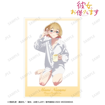 【グッズ-ポスター】TVアニメ『彼女、お借りします』 描き下ろしイラスト 七海麻美 彼シャツver. A3マット加工ポスター【再販】