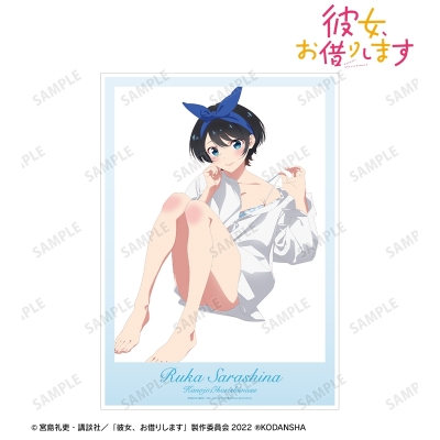 【グッズ-ポスター】TVアニメ『彼女、お借りします』 描き下ろしイラスト 更科瑠夏 彼シャツver. A3マット加工ポスター【再販】