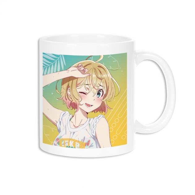 【グッズ-マグカップ】TVアニメ『彼女、お借りします』 描き下ろしイラスト 七海麻美 ビーチデートver. マグカップ【再販】