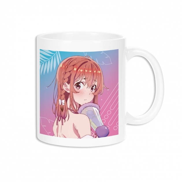 【グッズ-マグカップ】TVアニメ『彼女、お借りします』 描き下ろしイラスト 桜沢 墨 ビーチデートver. マグカップ【再販】