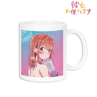 【グッズ-マグカップ】TVアニメ『彼女、お借りします』 描き下ろしイラスト 桜沢 墨 ビーチデートver. マグカップ【再販】