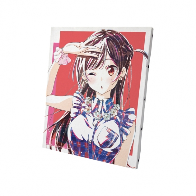 【グッズ-ボード】TVアニメ『彼女、お借りします』 水原千鶴 Ani-Art 第2弾 キャンバスボード【再販】