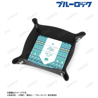 【グッズ-小物入れ】TVアニメ『ブルーロック』 糸師 凛 ar-Unity モチーフ柄 PUレザーマルチトレー【再販】