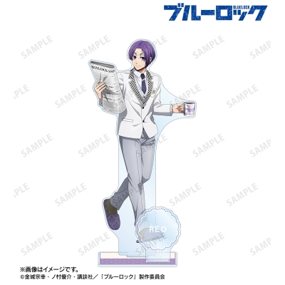 【グッズ-スタンドポップ】TVアニメ『ブルーロック』 描き下ろし 御影 玲王 モーニングルーティンver. パーツ付きBIGアクリルスタンド【再販】