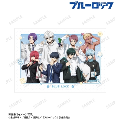 【グッズ-ポスター】TVアニメ『ブルーロック』 描き下ろし 集合 モーニングルーティンver. A3マット加工ポスター【再販】