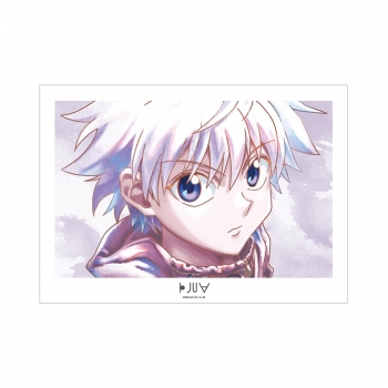 グッズ-ポスター】HUNTER×HUNTER キルア Ani-Art aqua label A3マット 