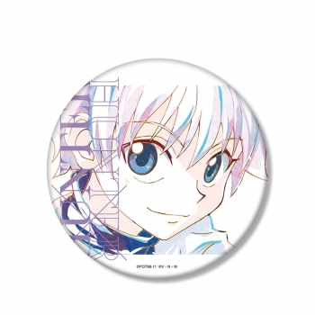グッズ-バッチ】HUNTER×HUNTER キルア Ani-Art BIG缶バッジ【再販 