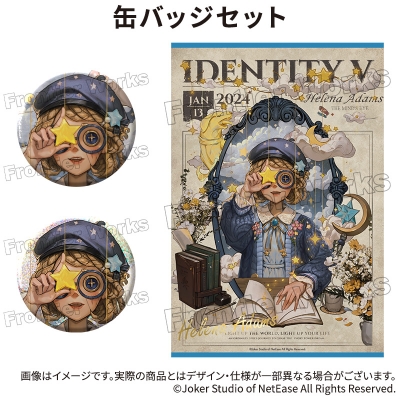 【グッズ-セットもの】Identity V CHARACTER DAY 2024Ver. 缶バッジセット 心眼【再販】