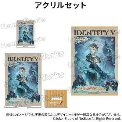 【グッズ-セットもの】Identity V CHARACTER DAY 2024Ver. アクリルセット 記者【再販】