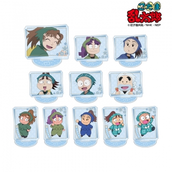グッズ-スタンドポップ】忍たま乱太郎 トレーディングアクリルスタンド 