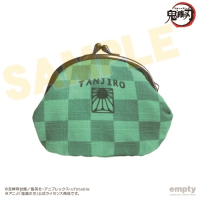 【グッズ-小銭入れ】鬼滅の刃 がま口小銭入れ 01.竈門炭治郎【再販】