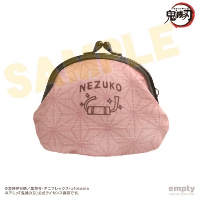 【グッズ-小銭入れ】鬼滅の刃 がま口小銭入れ 02.竈門禰豆子【再販】