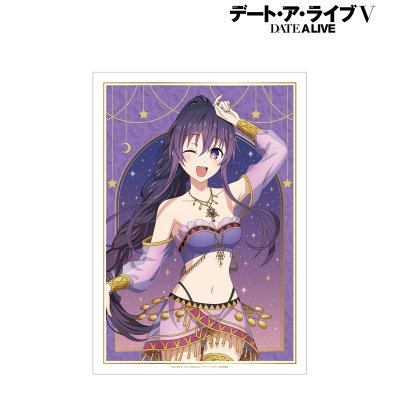 【グッズ-ポスター】アニメ「デート・ア・ライブV」 描き下ろし 夜刀神十香 踊り子ver. A3マット加工ポスター【再販】