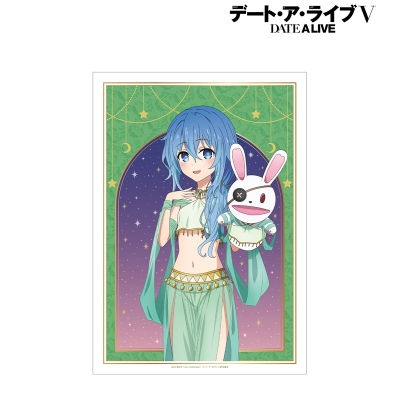 【グッズ-ポスター】アニメ「デート・ア・ライブV」 描き下ろし 四糸乃 踊り子ver. A3マット加工ポスター【再販】