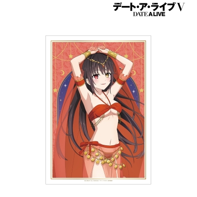 【グッズ-ポスター】アニメ「デート・ア・ライブV」 描き下ろし 時崎狂三 踊り子ver. A3マット加工ポスター【再販】