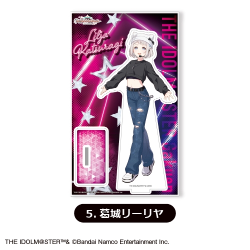【グッズ-スタンドポップ】学園アイドルマスター アクリルスタンド⑤<葛城リーリヤ>【カラオケの鉄人コラボ vol.2】
