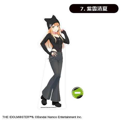 【グッズ-スタンドポップ】学園アイドルマスター BIGアクリルスタンド⑦<紫雲清夏>【カラオケの鉄人コラボ vol.2】