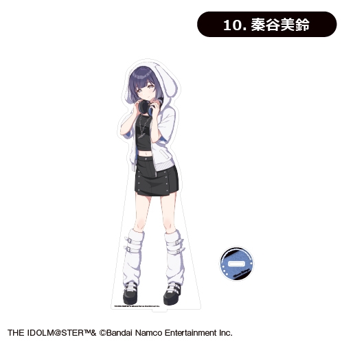【グッズ-スタンドポップ】学園アイドルマスター BIGアクリルスタンド⑩<秦谷美鈴>【カラオケの鉄人コラボ vol.2】