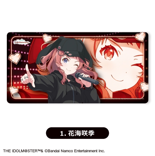 【グッズ-マット】学園アイドルマスター プレイマット①<花海咲季>【カラオケの鉄人コラボ vol.2】