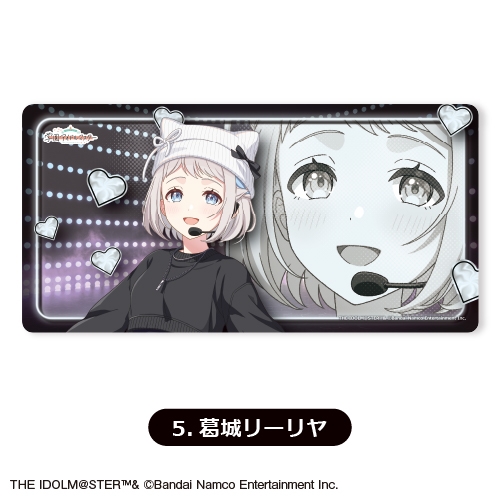 【グッズ-マット】学園アイドルマスター プレイマット⑤<葛城リーリヤ>【カラオケの鉄人コラボ vol.2】